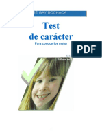 Test de Caracter