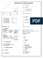 Design and Analysis For Third Floor Beam