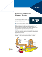 Constant Loaded Regulators: Principle of Operation: Pilot Regulator