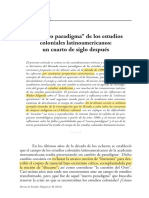 El Nuevo Paradigma de Los Estudios Colon PDF