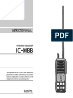 Instruction Manual: VHF Marine Transceiver