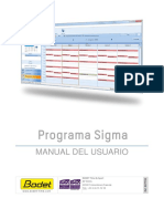 Manual Del Ususario Software Sigma PDF