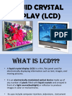 Liquid Crystal Display (LCD)