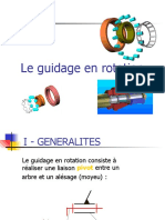 Guidage en Rotation