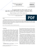 Hydrophilic and Antimicrobial Low-Silica-Zeolite LTA and High-Silica-Zeolite MFI Hybrid Coatings On Aluminum Alloys