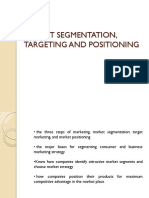 05 Market Segmentation Targeting and Positi