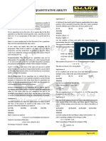 Quantitative Ability: Ratio and Proportion