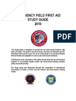 Emergency Field First Aid Study Guide 20 10