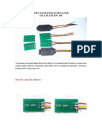 BMW Ews Immo Emulator User Manual