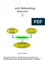 Research Methodology Interview