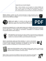 Equipo Básico para El Perito Fotógrafo PDF