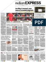 The Indian Express Delhi 30 04 2020