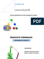 Ejemplo Lista de Materiales MRP