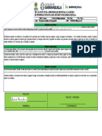 Informe de Avance en El Aprendizaje Mensual Lactante 1