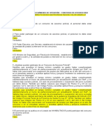 Preguntas para Los Exámenes de Oposición - Concurso de Ascenso 2018