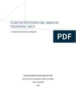 Plan de Area de Filosofia 2019