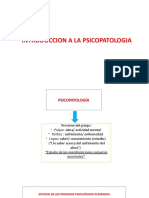 Introduccion A La Psicopatologia