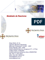 Modelado de Reactores ETAP PDF