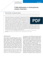 2013 - Grayson & Guidotti - The Dynamics of DNA Methylation in Schizophrenia and Related Psychiatric Disorders