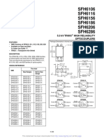 SFH6106 SFH6116 SFH6156 SFH6186 SFH6206 SFH6286: 5.3 KV TRIOS High Reliability Optocouplers