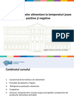 1 Tratarea Produselor Alimentare La Temperaturi Joase Pozitive Şi Negative PDF