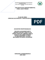 Plan de Area Ciencias Naturales 2020 PDF