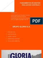 Fund de Gestion - Gloria Sa