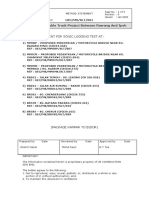 Electrified Double Track Project Between Rawang and Ipoh: Method Statement For Sonic Logging Test at