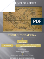 Teori Out of Afrika