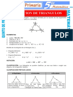 Definicion de Triángulos para Quinto de Primaria