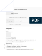 Evaluación C2 Riesgo Proyectos