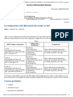 1.-La Temperatura Del Diferencial Del Escape Es Alta