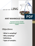 Sampling: Ayat Mahmoud Tawfik