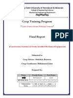 Coop Report final-KFUPM