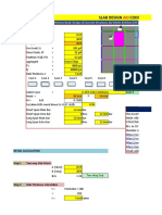 Slab Design Code A: Input