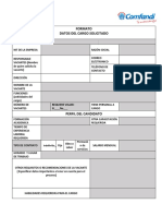 Formato Reporte de Vacantes