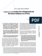 Archivo Sobre La Regulación de Servicios Públicos