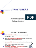 Cell Structures 2: Hamilton High School Biology Chapter 3