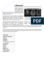 Frontotemporal Dementia