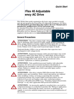 Powerflex 40 Adjustable Frequency Ac Drive: General Precautions