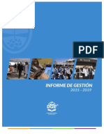 Informe de Gestión 2015-2019