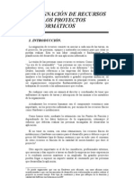 Gestión de Proyectos y Asignación de Recursos