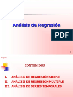 Presentación - Análisis de Regresión