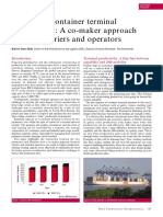 Enhancing Container Terminal Productivity: A Co-Maker Approach Between Carriers and Operators