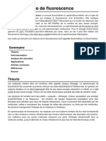 Spectroscopie de Fluorescence