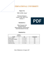  Use of ERP DBL Group 