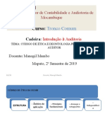 Codigo de Etica IFAC Aulas 28 de 08 de 19