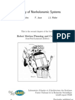 Geometry of Nonholonomic Systems: A. Bella Iche F. Jean J.J. Risler