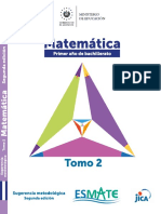 Libro de Texto Primer Ano de Bachillerato Resuelto Tomo 2 PDF