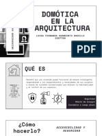 Domótica en La Arquitectura